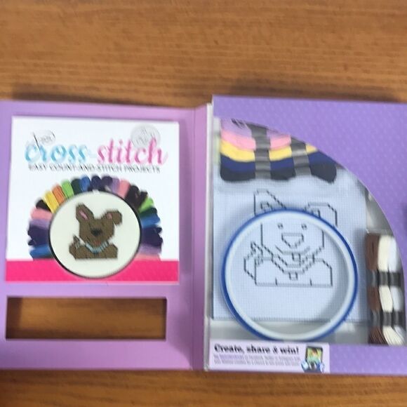 Cross-stitch Easy Beginner Dog Kit project NIB - Picture 2 of 4